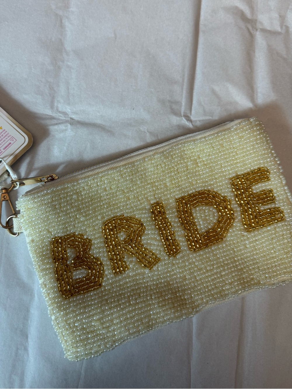 BRIDE BEADED WRISTLET NWT